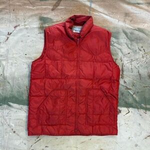 Vintage 1970s Sears Down and Feather Vest